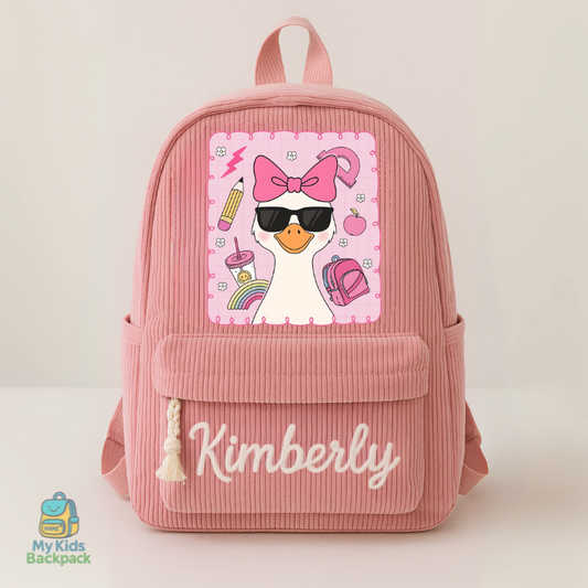 Personalized Toddler Backpack – Pink Edition for Girls